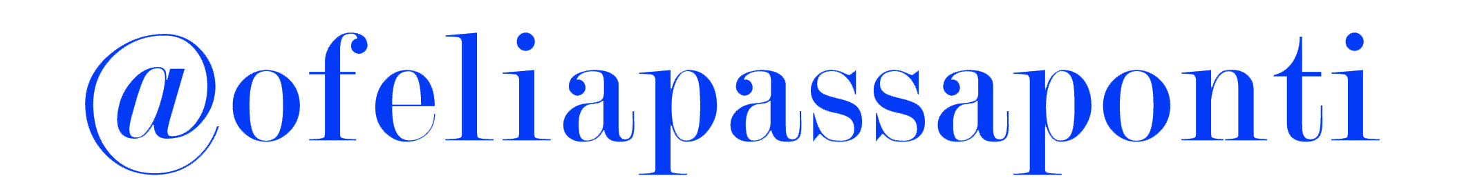 @ofeliapassaponti