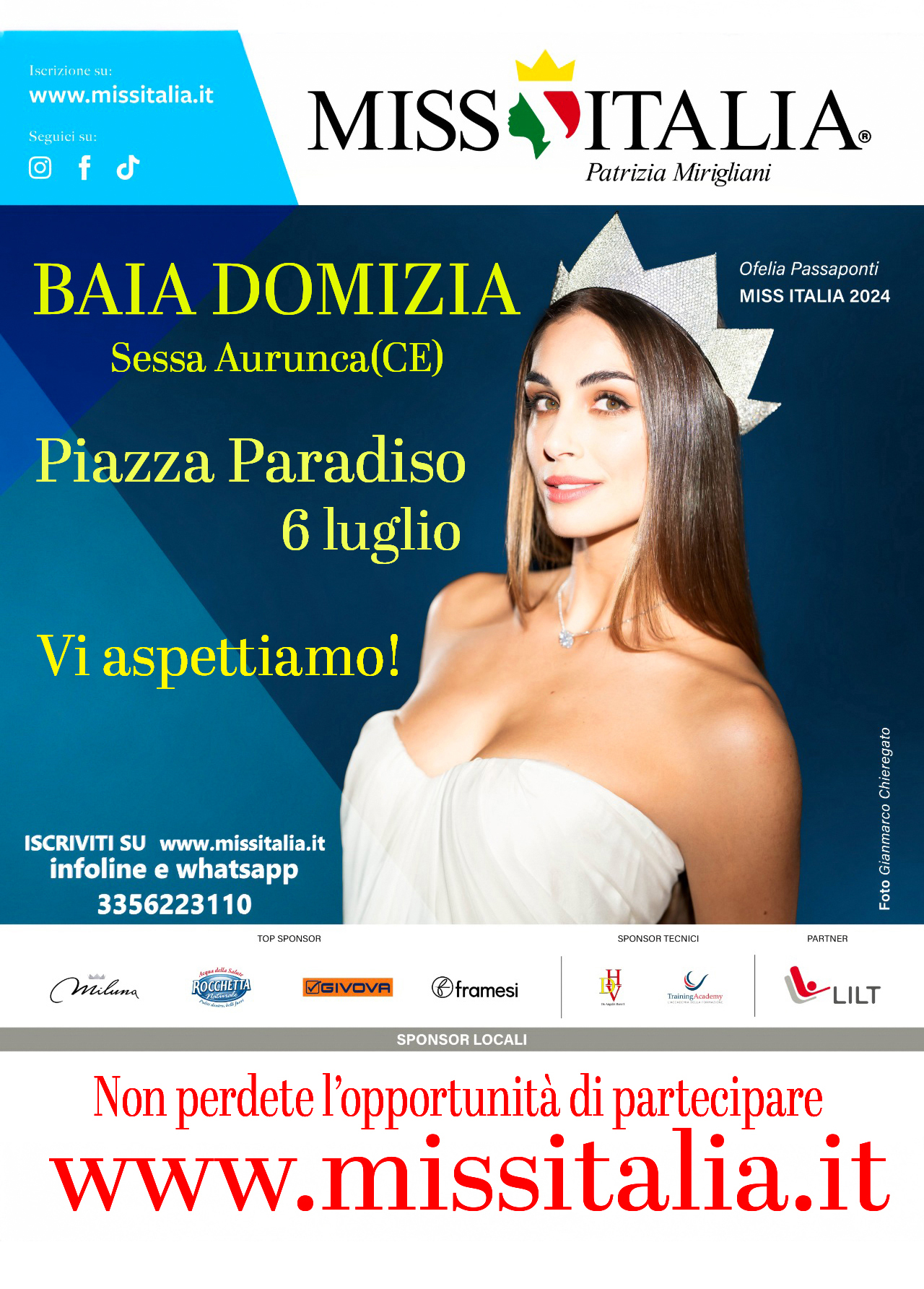MISS ITALIA-CAMPANIA - 6 luglio 2025